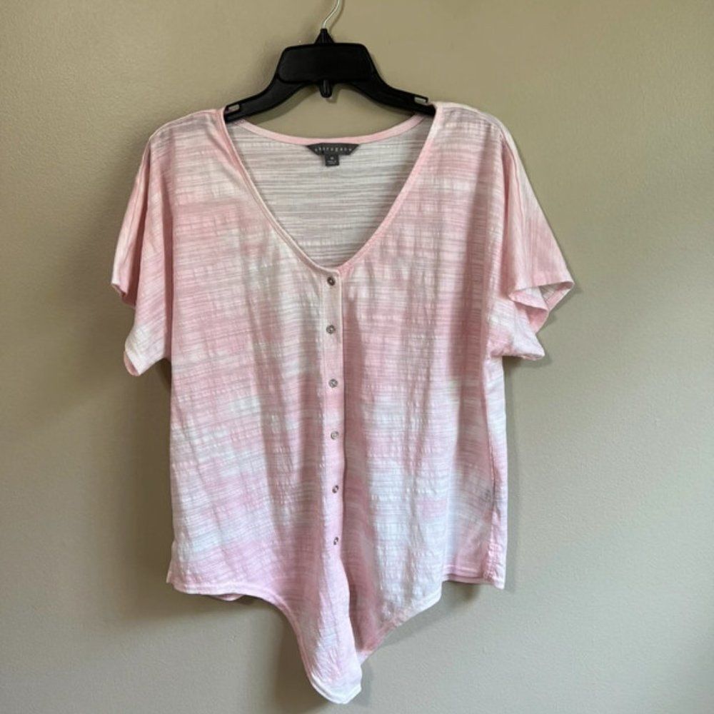 Sharagano medium pink top